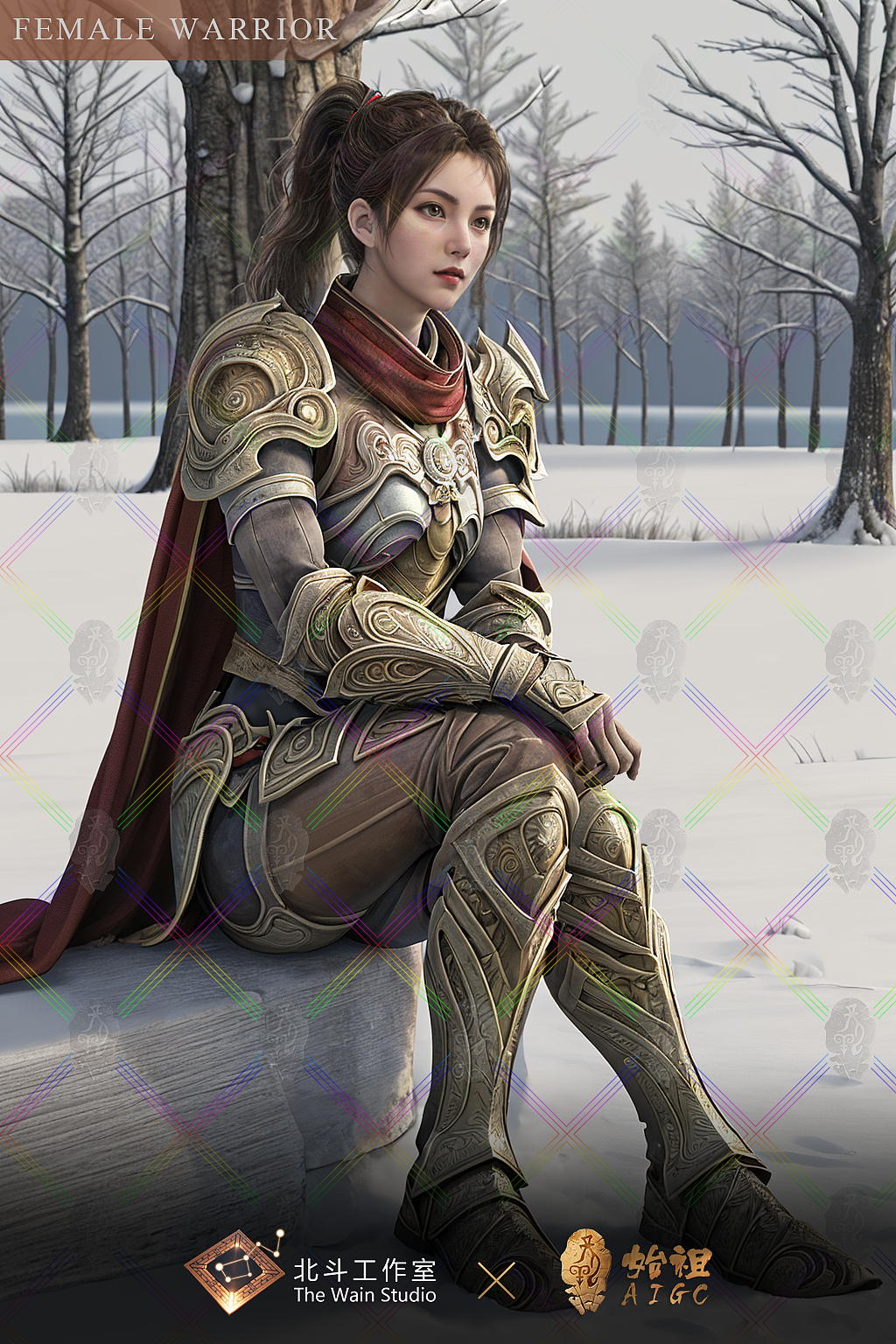 角色-女战士（图ZMzgwMzMyNDU2） - 游戏原画 - 站酷设计师北斗工作室原创素材 - 站酷ZCOOL