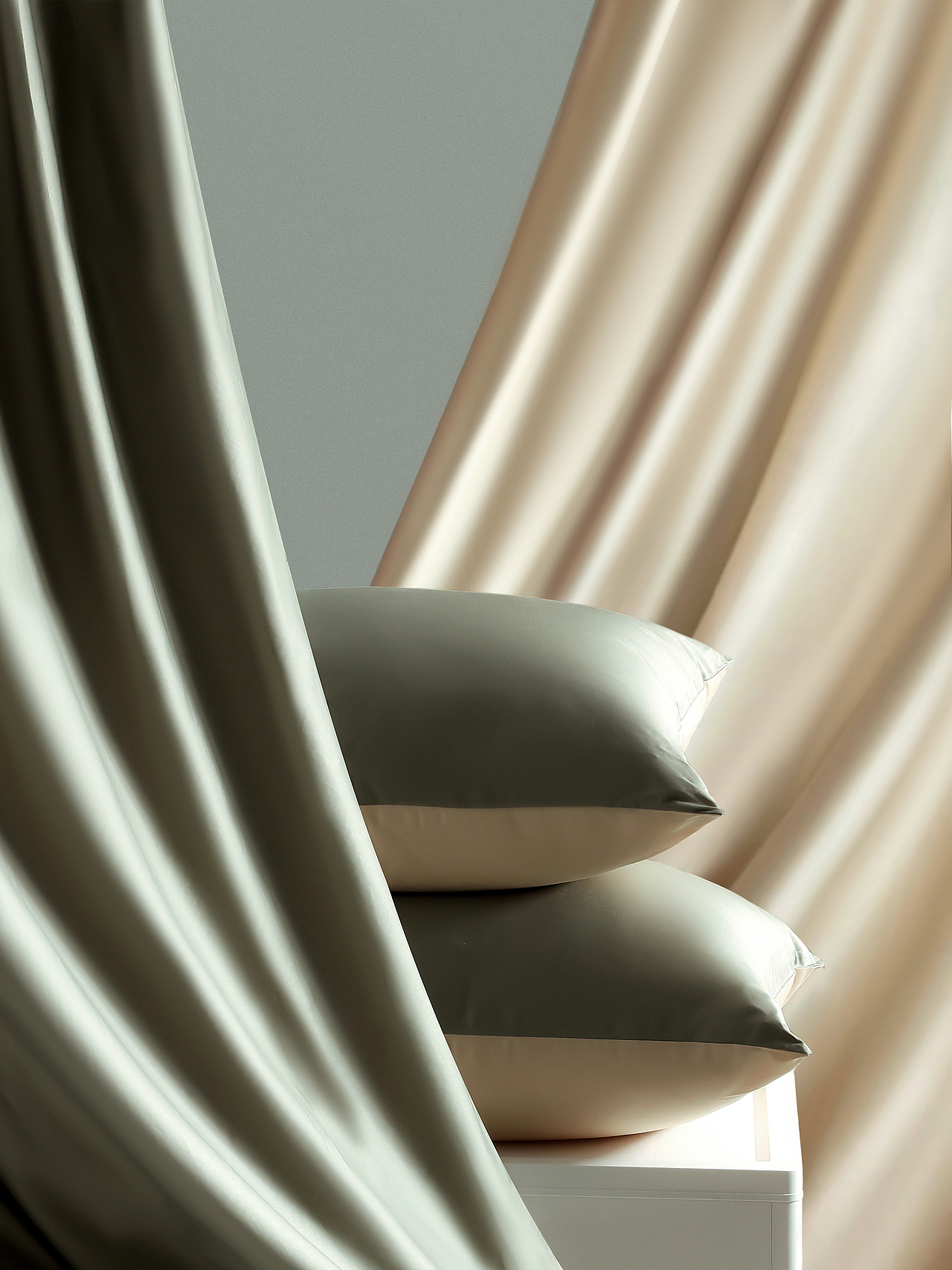 产品摄影「 家纺床品 枕套」毛毛雨