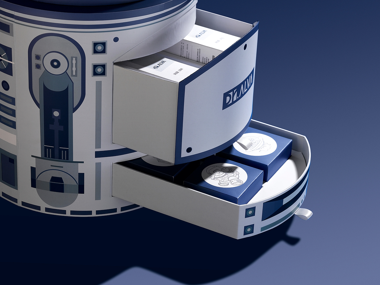 Dr.ALVA瑷尔博士中秋礼盒包装设计（图ZMzgwMzM5ODA0） - 包装 - 站酷设计师北纬32度原创素材 - 站酷ZCOOL