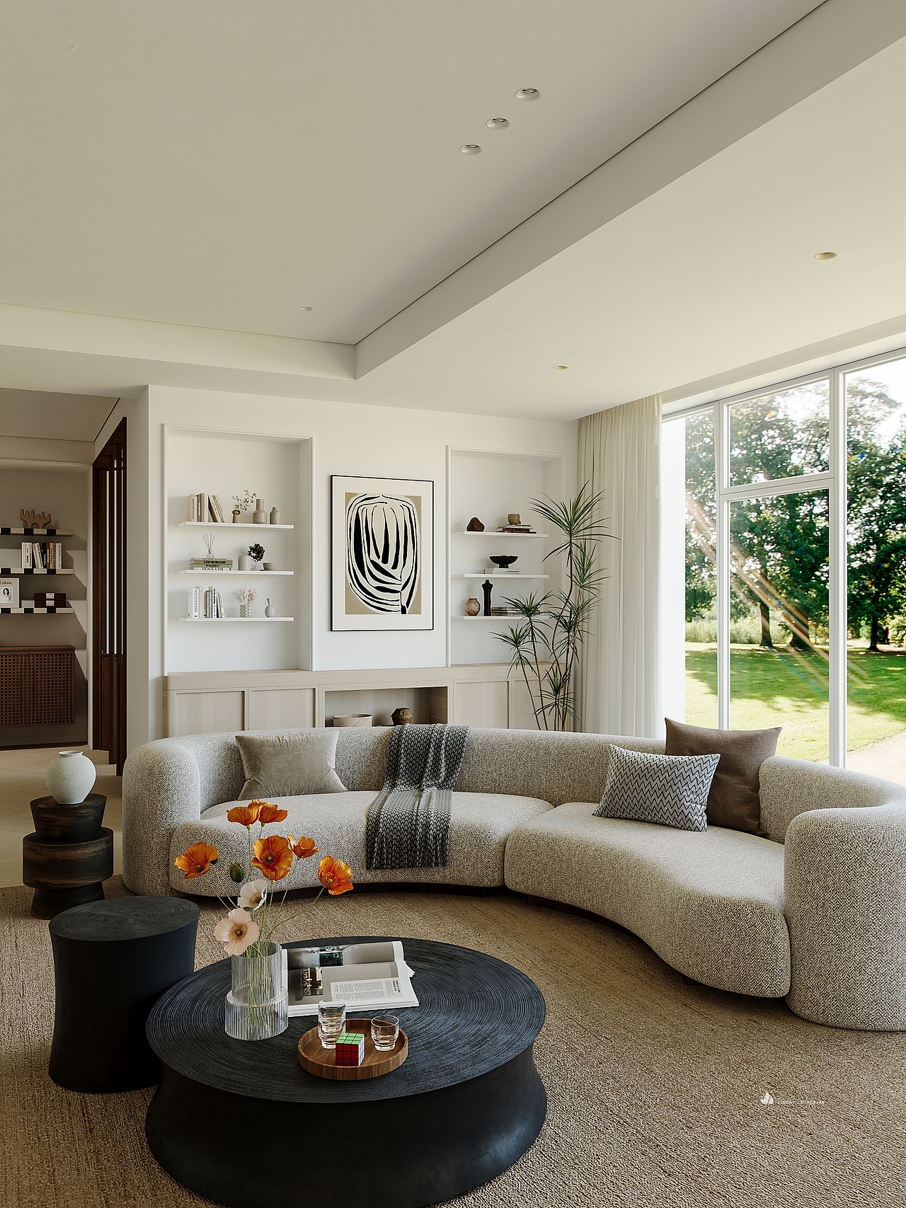 高端的大图往往采用最简单的方式