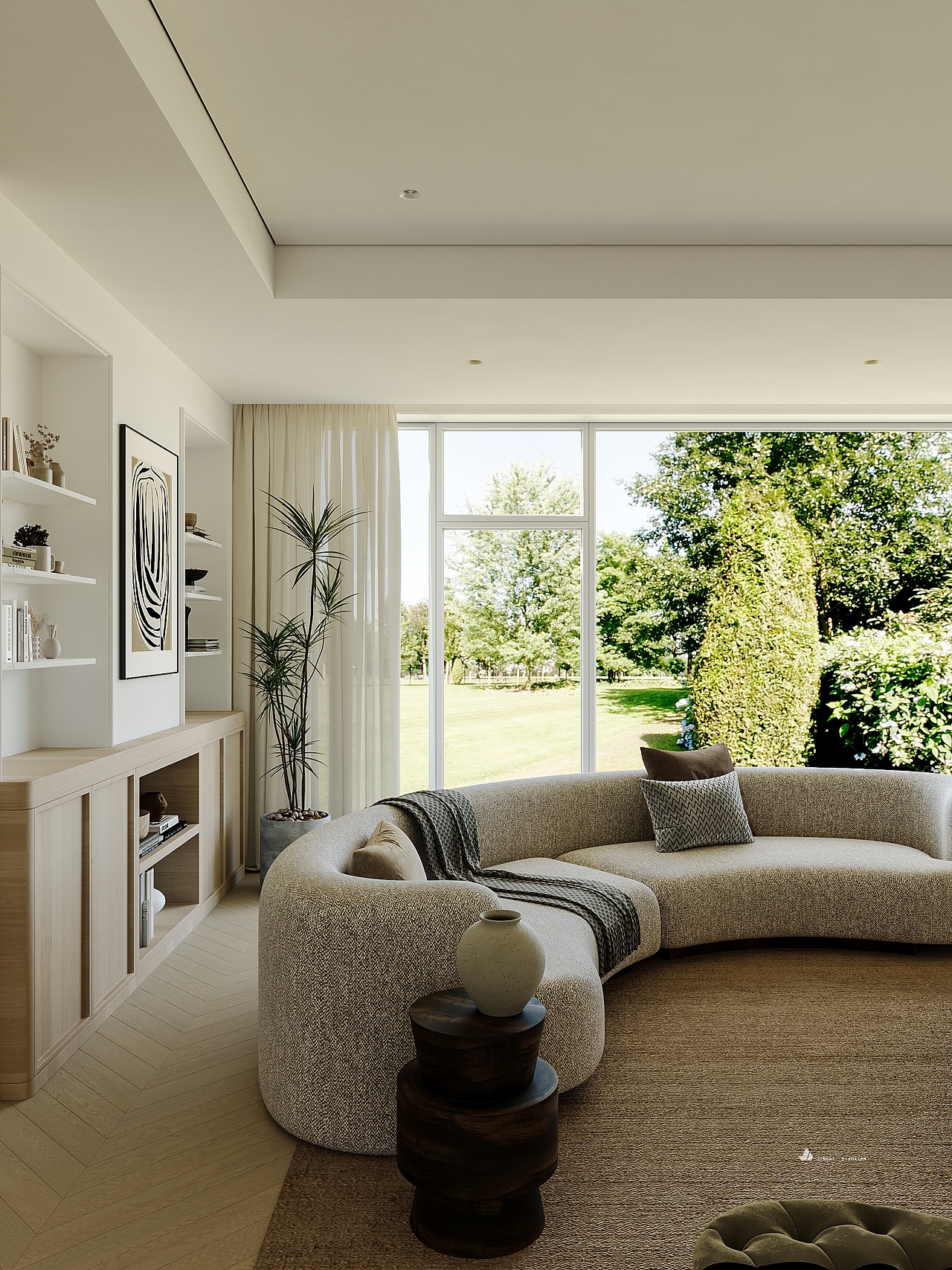 高端的大图往往采用最简单的方式