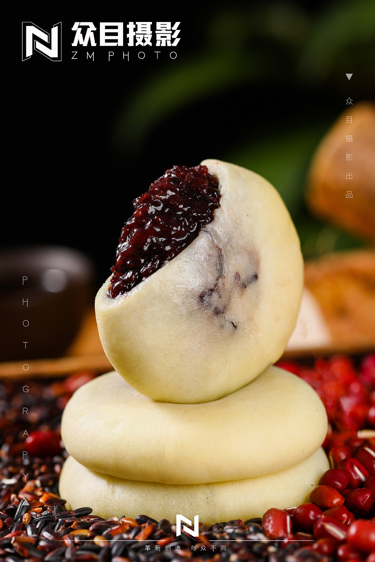 山药饼 I 食品拍摄&众目摄影