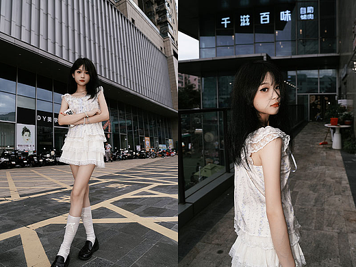 美式辣妹风格人像