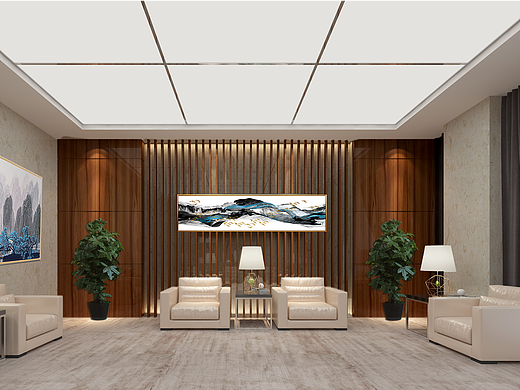 文化空间｜能投接待大厅 