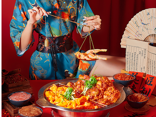 辣风吹|美蛙酱骨 品宣拍摄