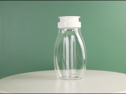 展示瓶子和盖子