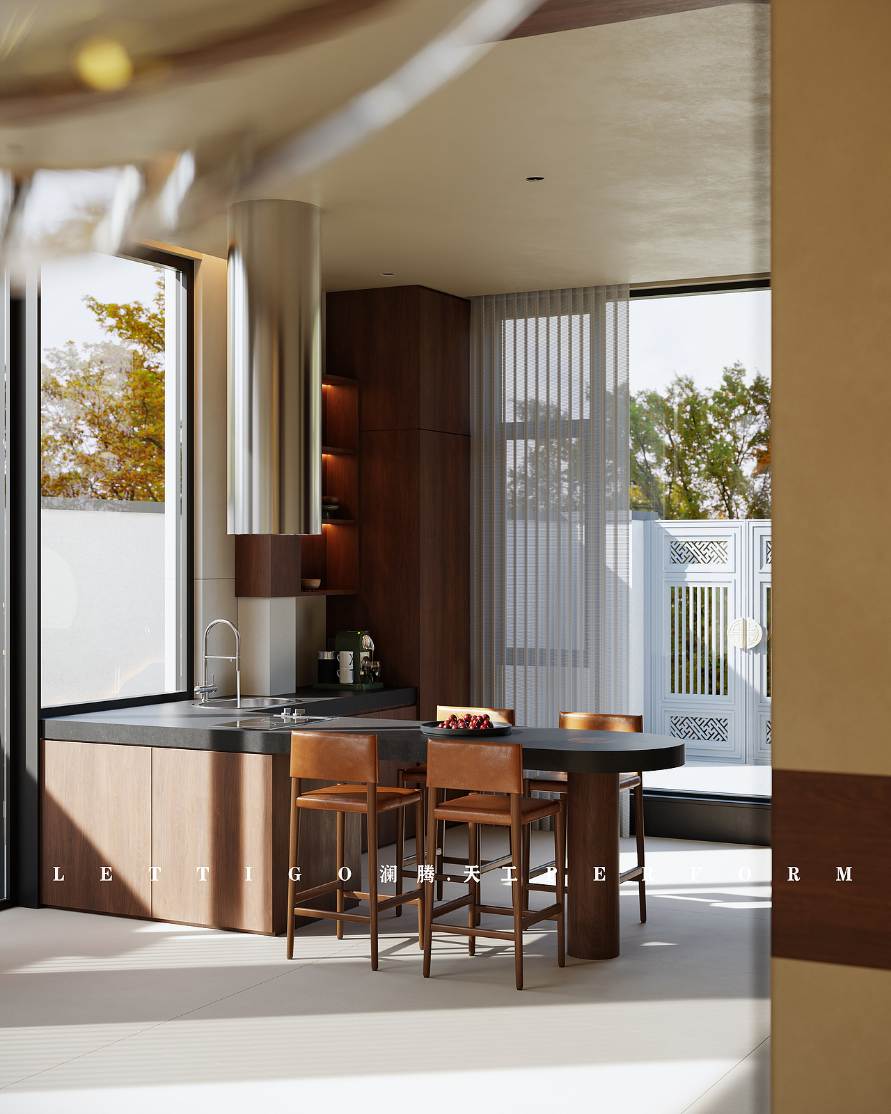 秋天过去了-看看留在效果图里的秋天氛围