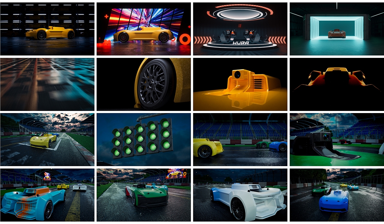 HURA-Racing CGI（图ZMzgwMzgyNTE2） - 动画/影视 - 站酷设计师Longli_Han原创素材 - 站酷ZCOOL