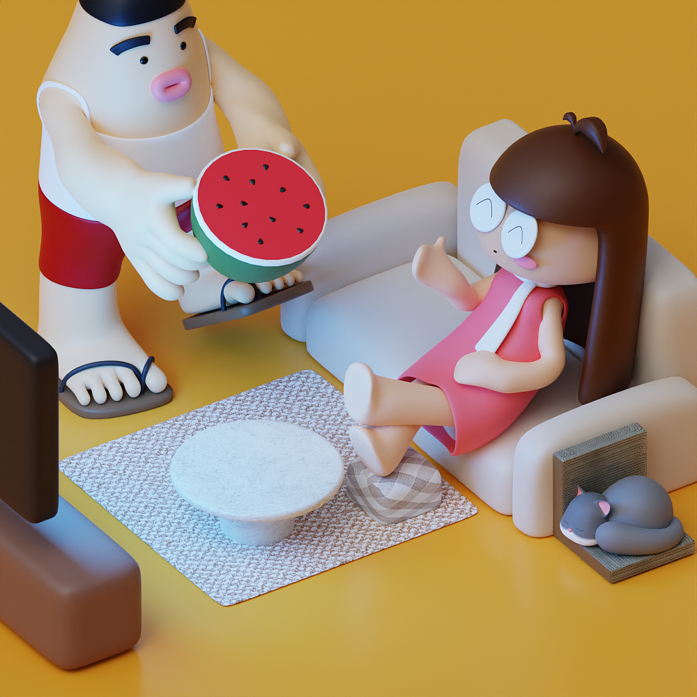 女友是NPC（图ZMzgwMzgyNzQw） - 短片 - 站酷设计师M慢半拍原创素材 - 站酷ZCOOL