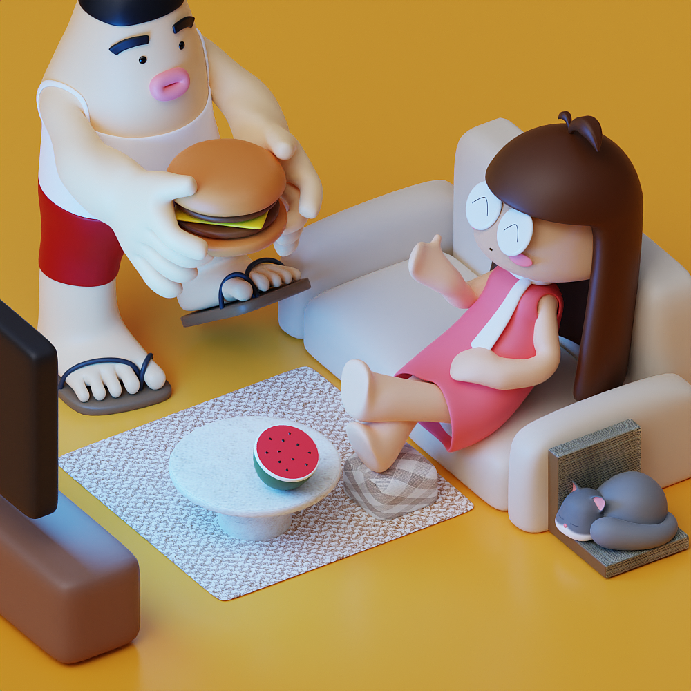 女友是NPC（图ZMzgwMzgyNzQ0） - 短片 - 站酷设计师M慢半拍原创素材 - 站酷ZCOOL