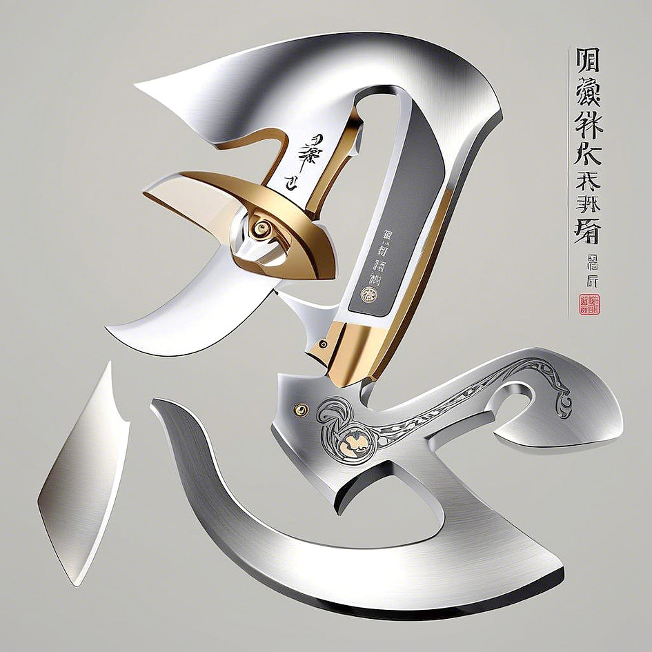 百家姓AI图：卞、陈、和、刘、忍、向。