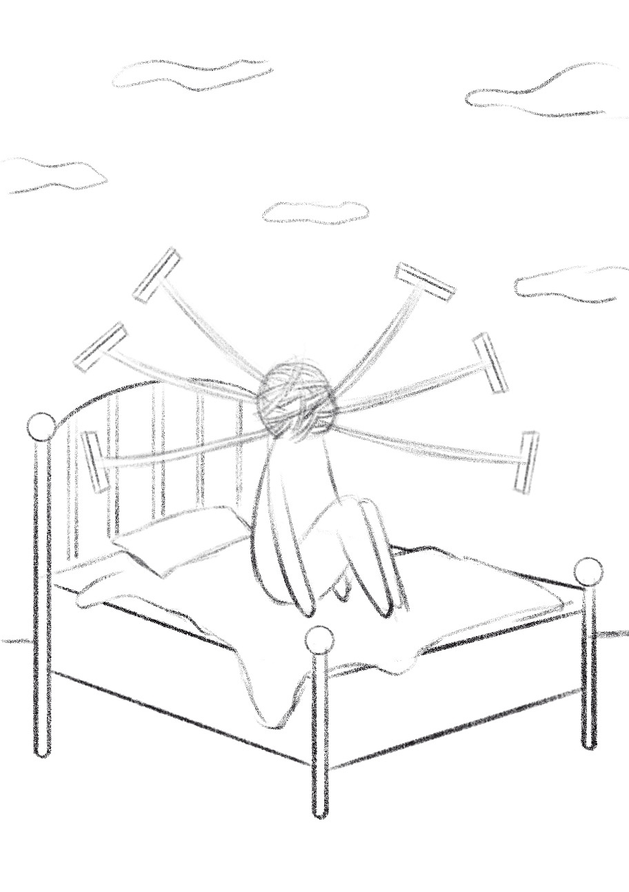 《陷进》系列插画之“反噬”（图ZMzgwMzkwNjMy） - 艺术插画 - 站酷设计师Jo_Yeong原创素材 - 站酷ZCOOL