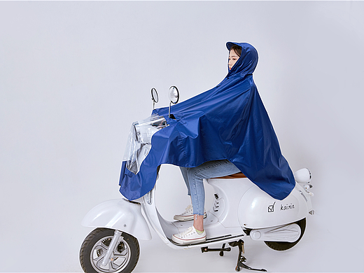 义乌电动车雨披拍照，大橙摄影百货拍摄服务