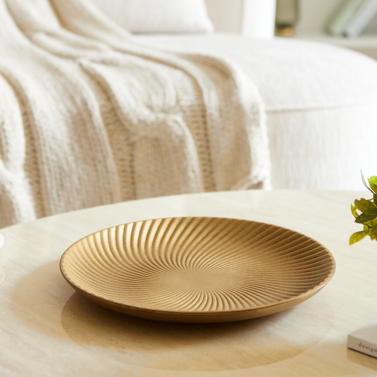 金漆木压粉托盘