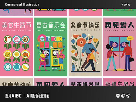 善用AIGC ｜AI融入商业插画