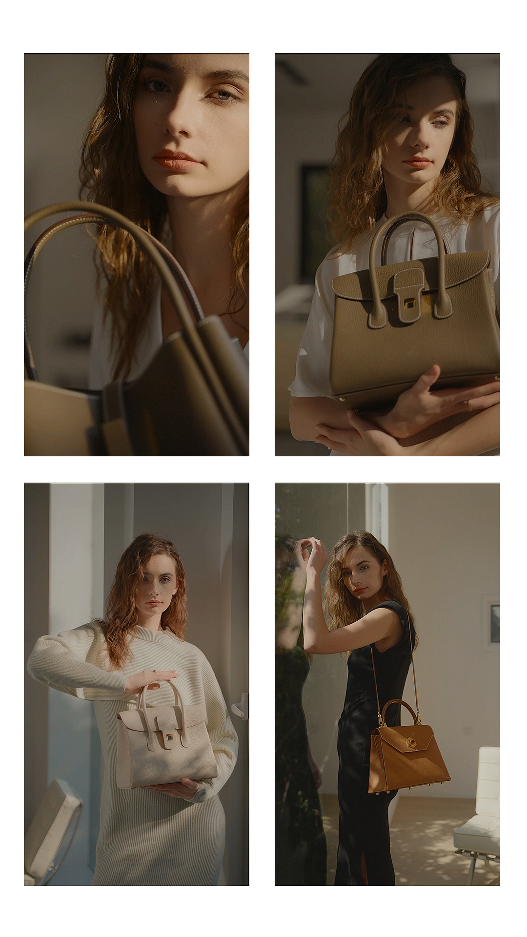 三种女包拍摄视觉风格丨浓郁·清澈·柔和