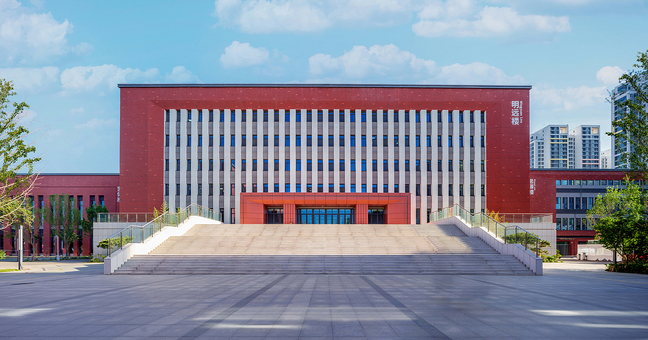 卓越中学新校区｜石家庄建筑摄影｜景观摄影｜空间摄影（图ZMzgwNDI2Mjg0） - 环境/建筑摄影 - 站酷设计师摄影师于清亮原创素材 - 站酷ZCOOL