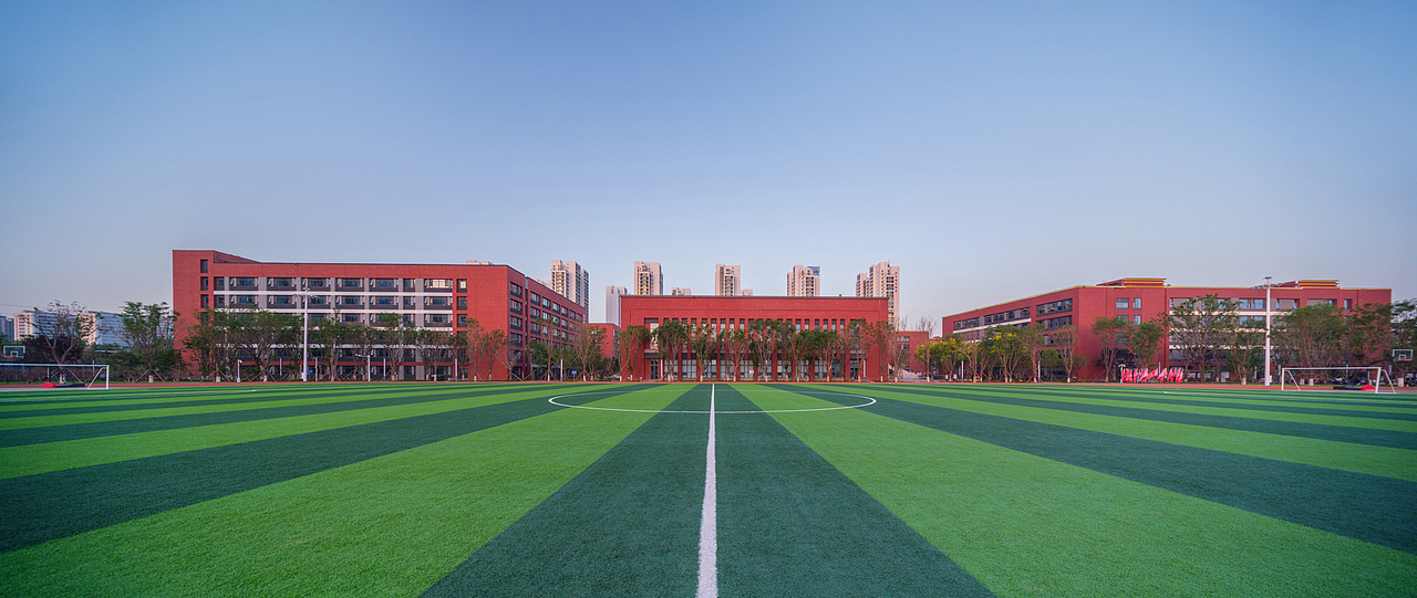 卓越中学新校区｜石家庄建筑摄影｜景观摄影｜空间摄影（图ZMzgwNDI2MzA0） - 环境/建筑摄影 - 站酷设计师摄影师于清亮原创素材 - 站酷ZCOOL