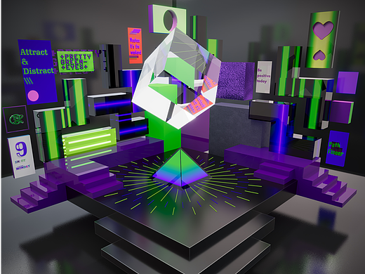 室内建模练习作品03(动画版)