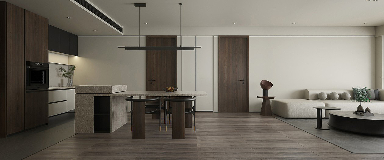 280㎡极简大平层，无形无色，真正的高级！