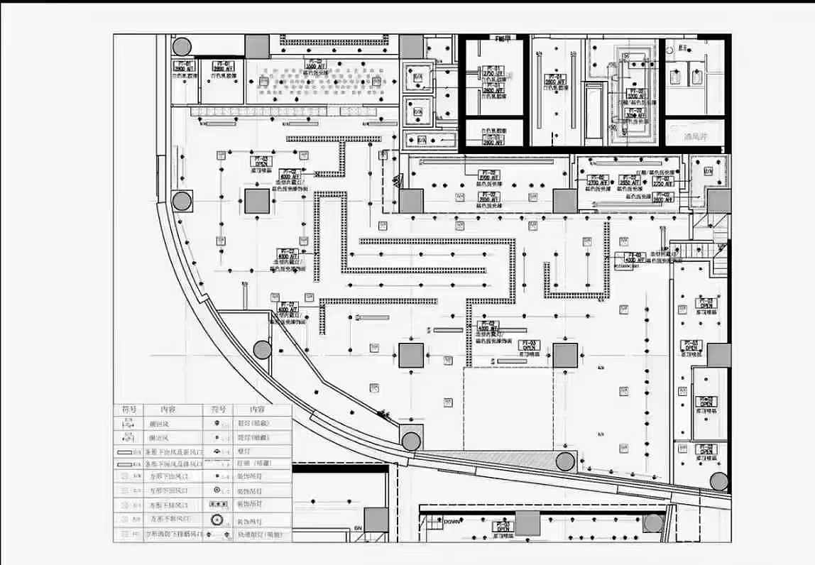 工装——商场公区施工图节选（图ZMzgwNDI4MjM2） - 其他 - 站酷设计师严意原创素材 - 站酷ZCOOL