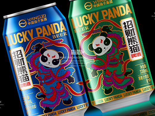 招财熊猫-中国扬子集团酒类品牌