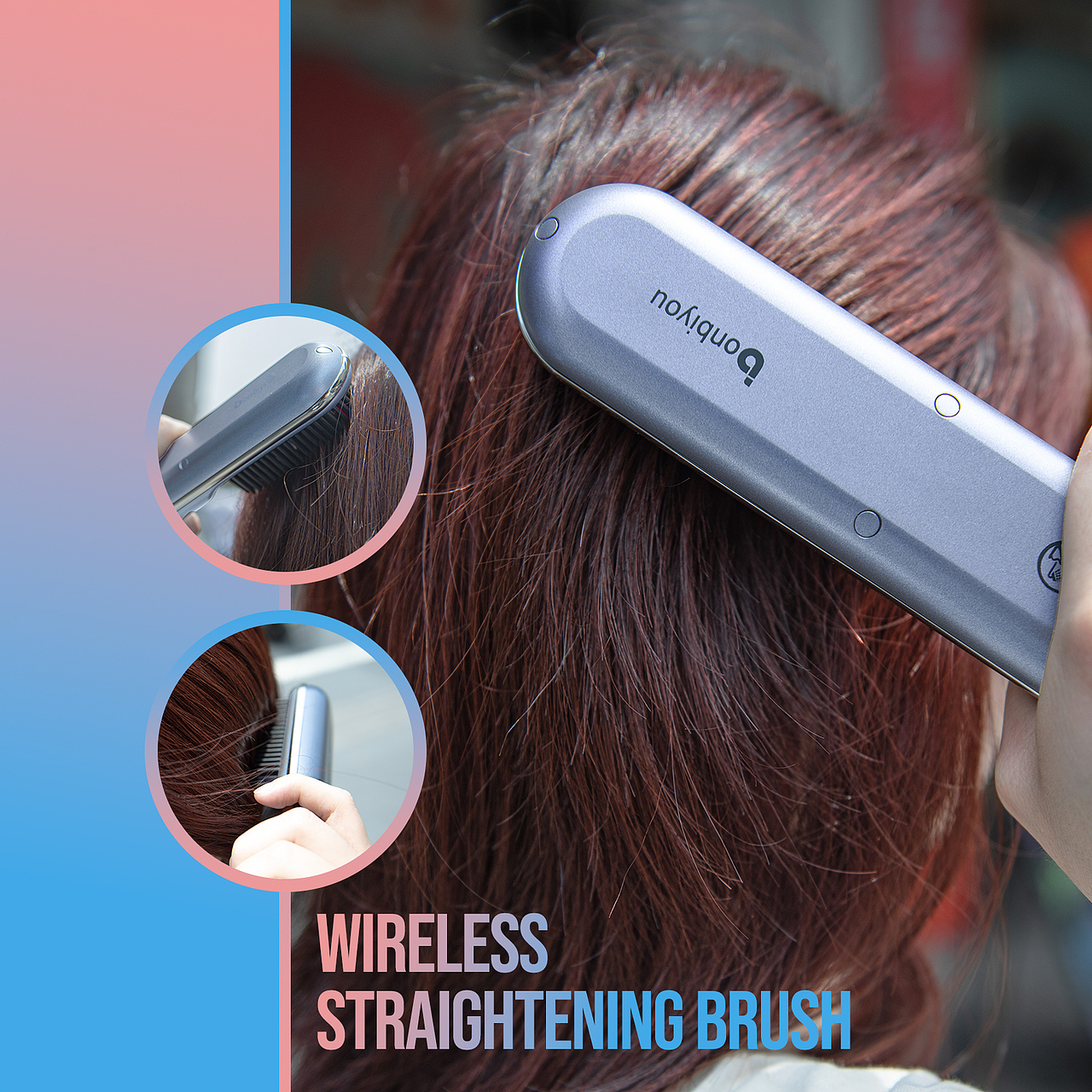 【聚豪设计】电梳子 美容美发电梳亚马逊主副图A+设计