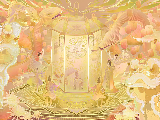 蛇年《传统里的蛇年-灯笼》