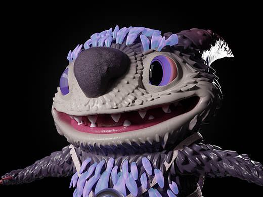 可爱小龙建模记