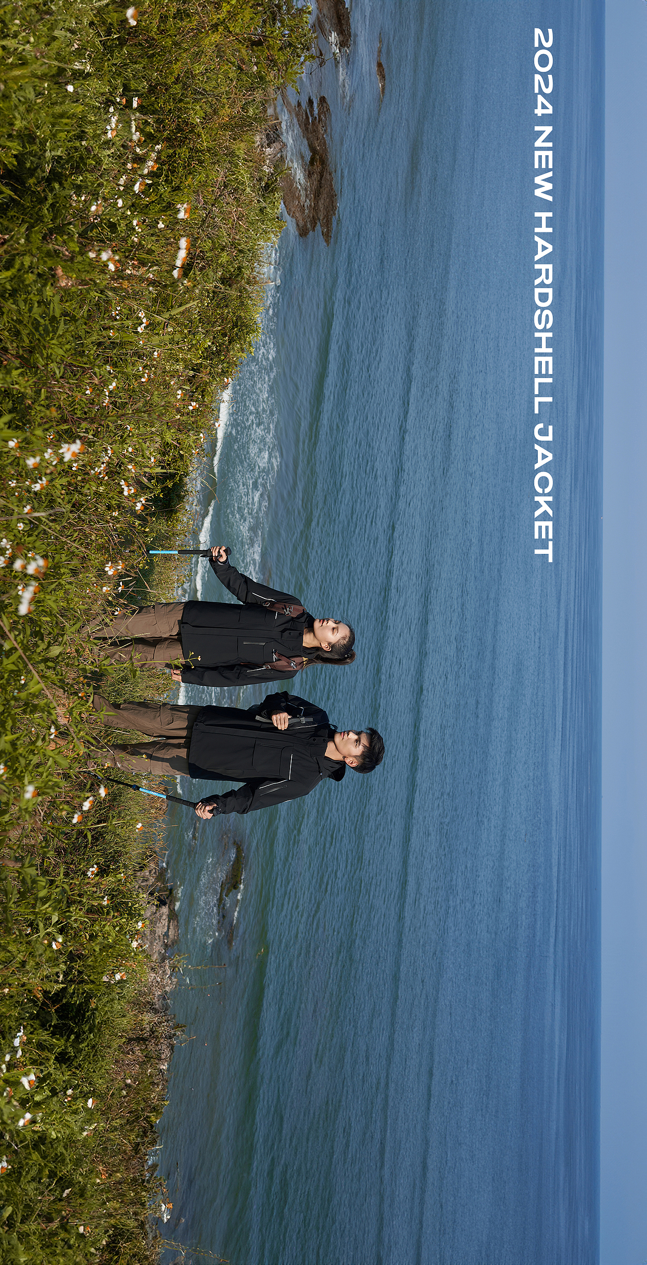 户外冲锋衣形象大片平面✖️视频|十度天空✖️加号