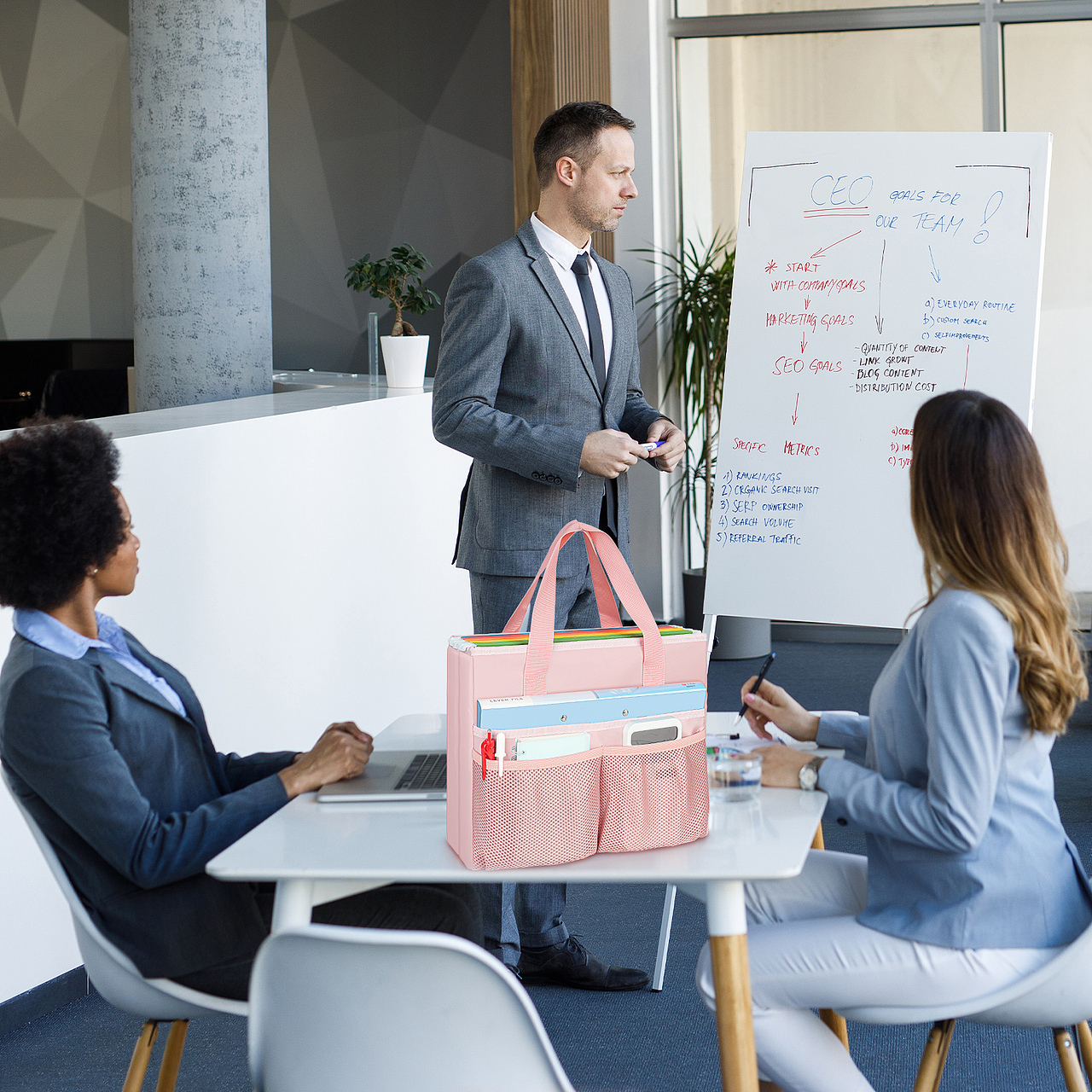 亚马逊文件夹包主图及A+