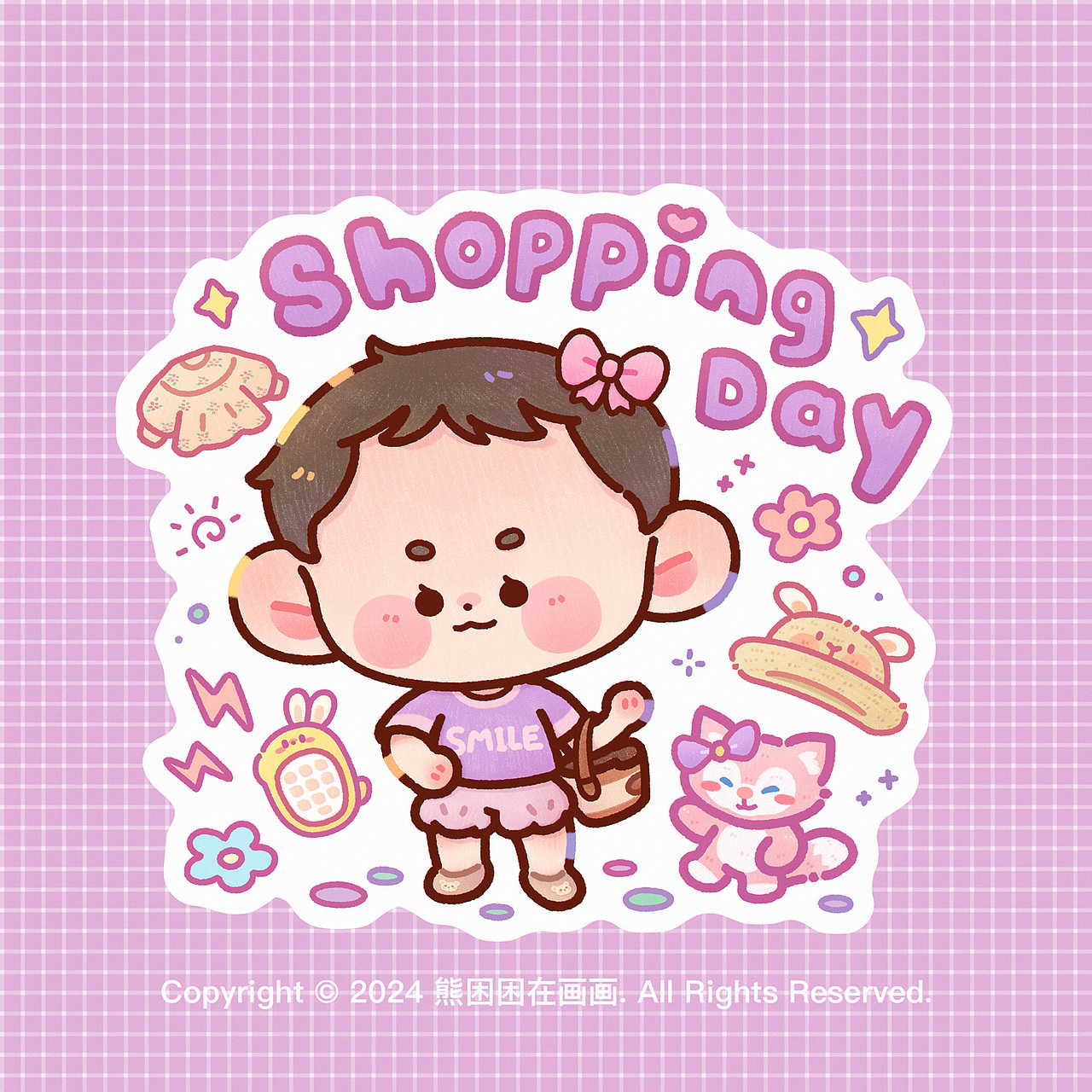 可爱萌娃Q版插画合集