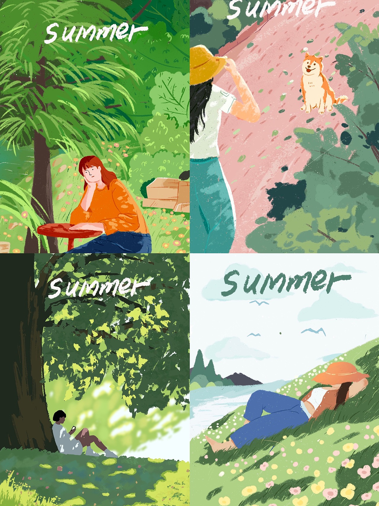 2024记录/一些新的尝试（图ZMzgwNDk5MDcy） - 商业插画 - 站酷设计师南柯93原创素材 - 站酷ZCOOL