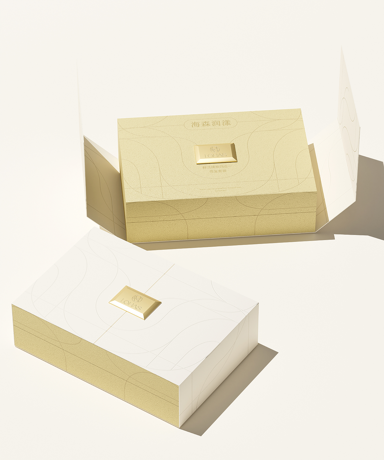 Lohas护肤品品牌包装全案 | 标志/VI/包装（图ZMzgwNTA5NzQ0） - 品牌 - 站酷设计师卢帅品牌设计原创素材 - 站酷ZCOOL