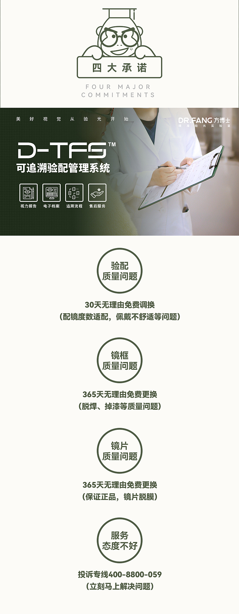 眼镜镜片套餐排版设计