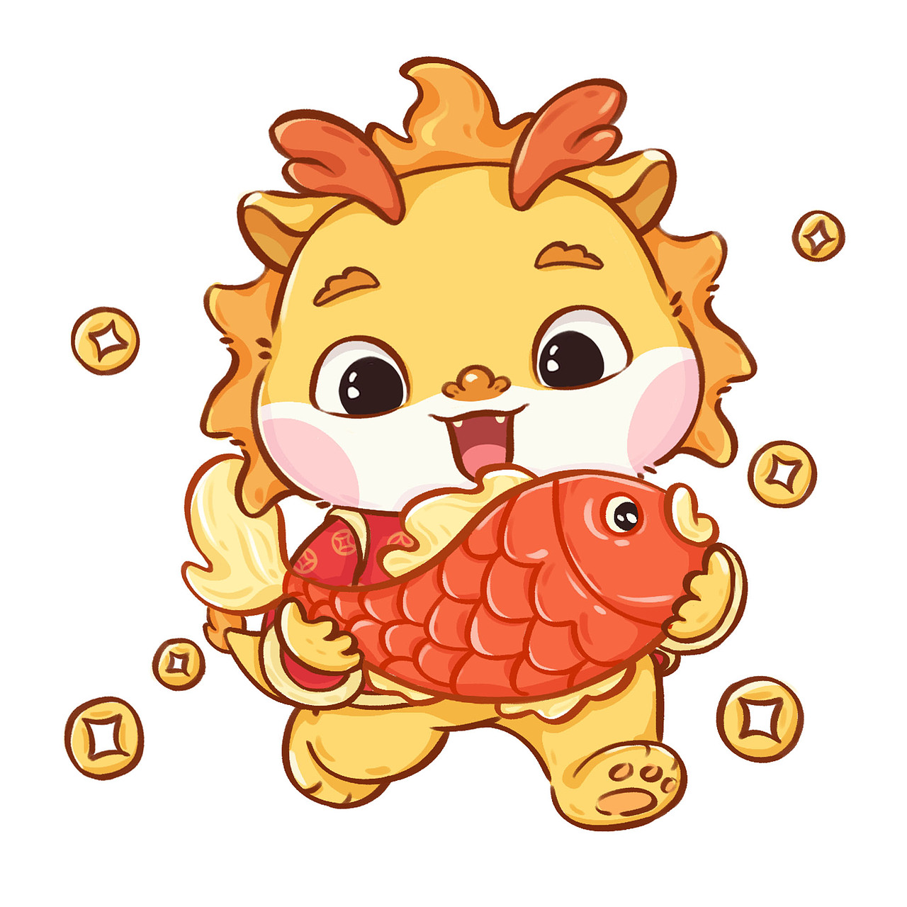 龙胖胖:锦锂送福