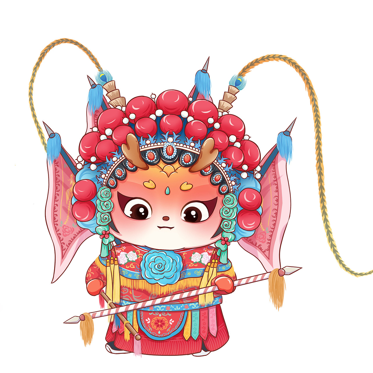 龙年新年生肖IP形象设计汇总 潮玩卡通形象插画