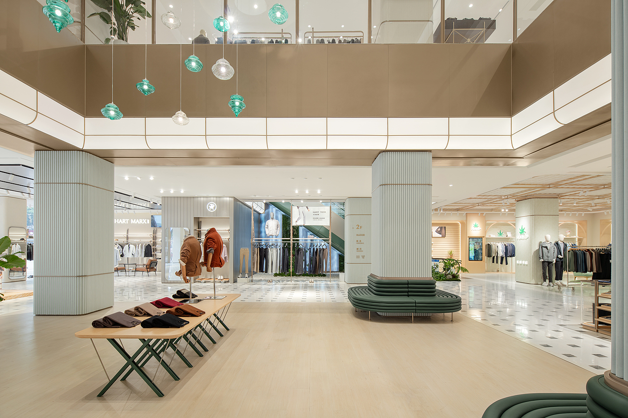 雅戈尔时尚体验馆 | 于闹市之中,建一座竹林衣馆