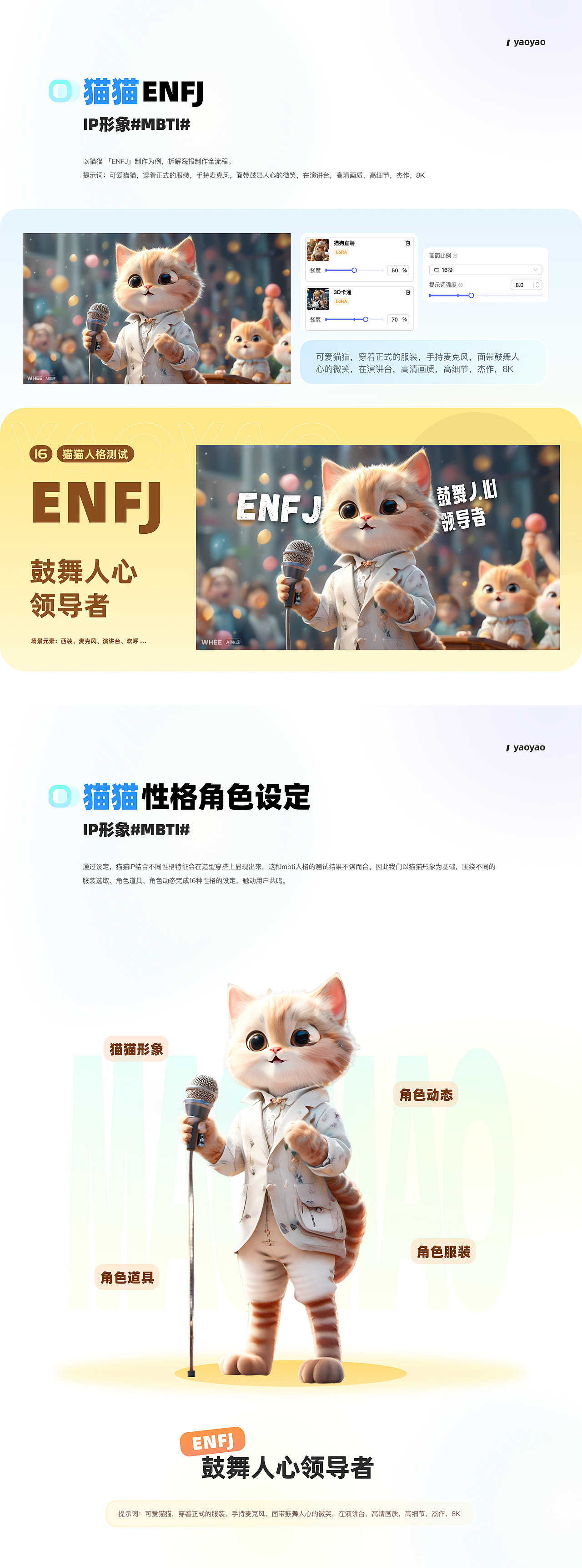 AIGC辅助MBTI运营设计(图ZMzgwNTI2Mzg4) - APP界面 - 站酷设计师yaoyao设计师原创素材 - 站酷ZCOOL