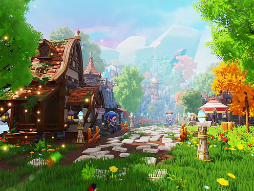 二次元卡通Q版UE4买量素材