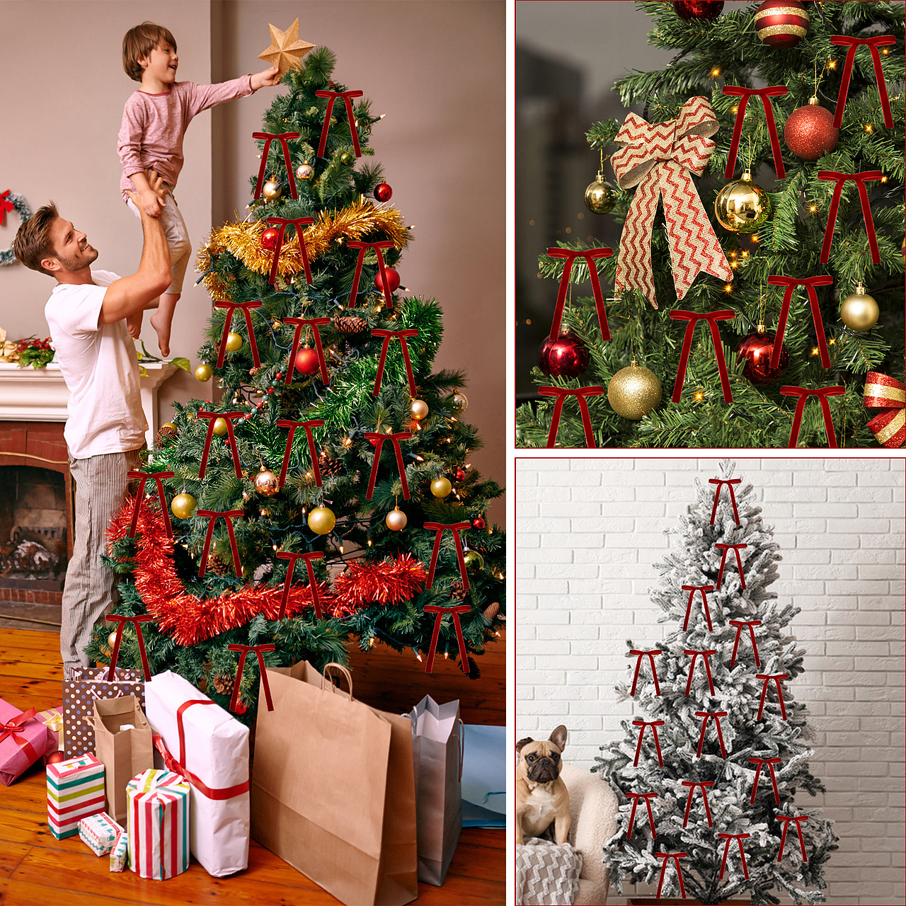 亚马逊天鹅绒蝴蝶结