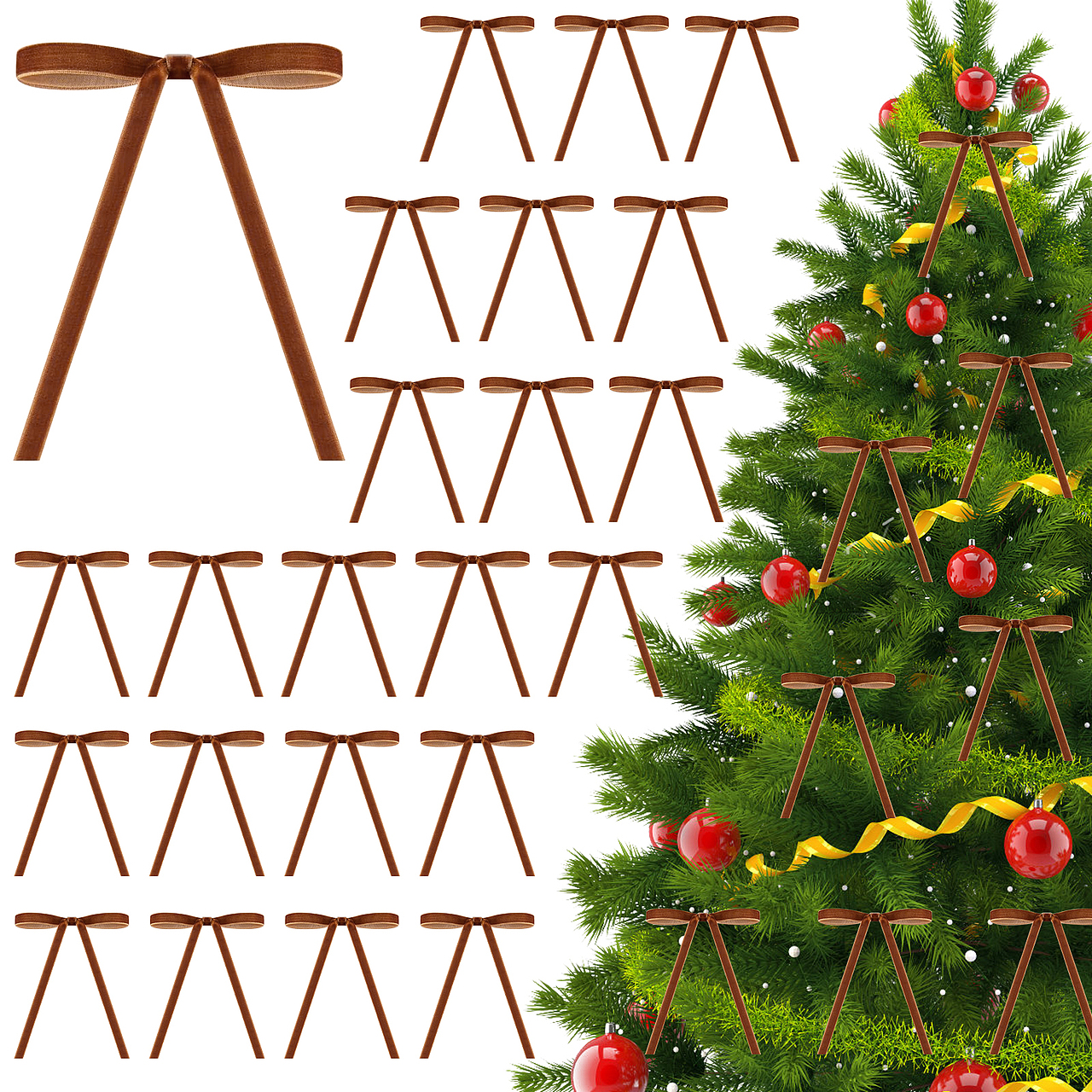 亚马逊天鹅绒蝴蝶结