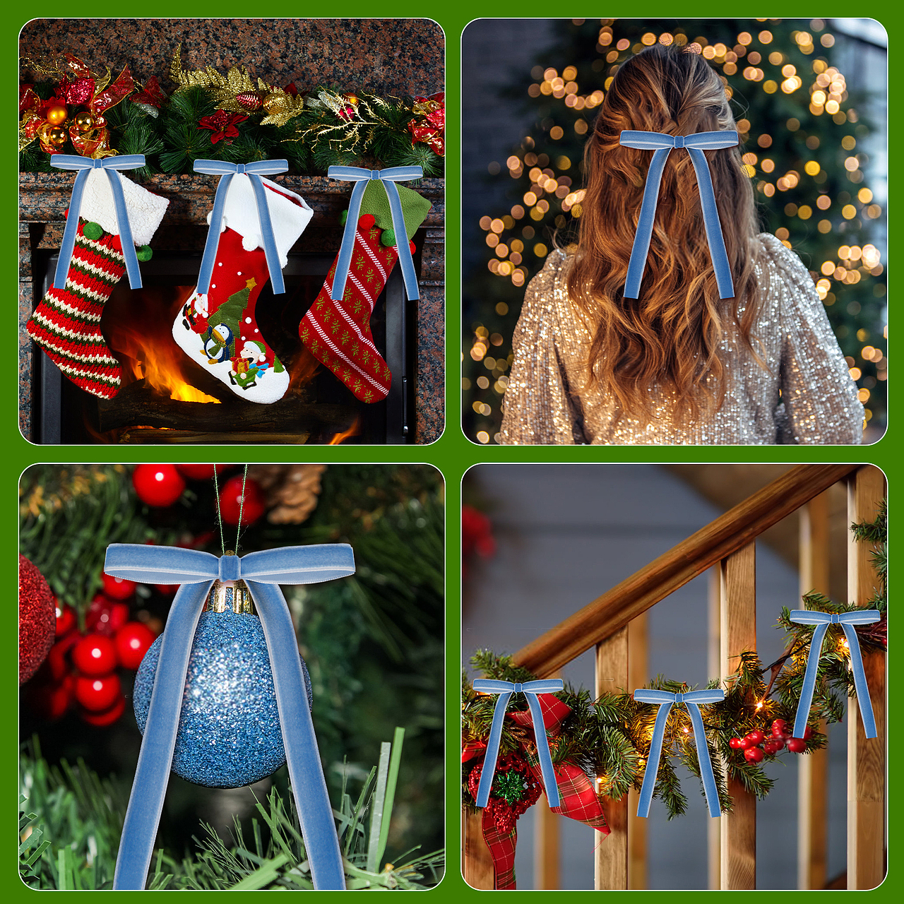 亚马逊天鹅绒蝴蝶结