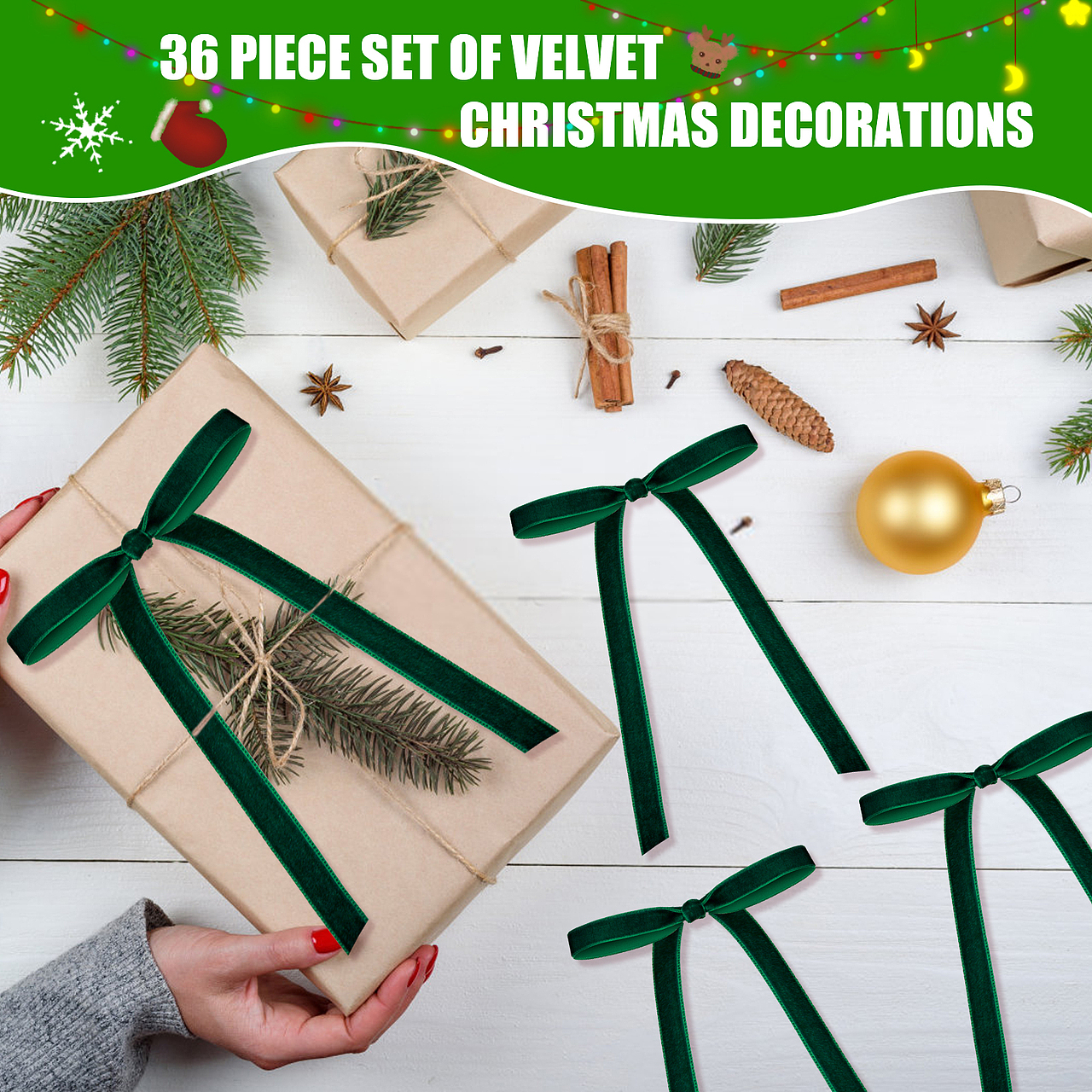 亚马逊天鹅绒蝴蝶结