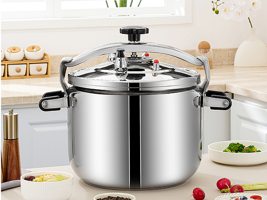 电商拍摄｜精修不锈钢｜防爆高压锅