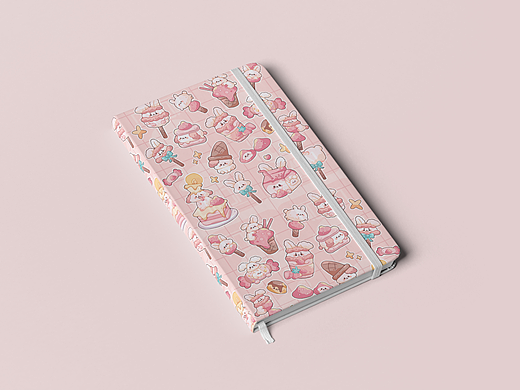 原创贴纸|兔子美食贴纸