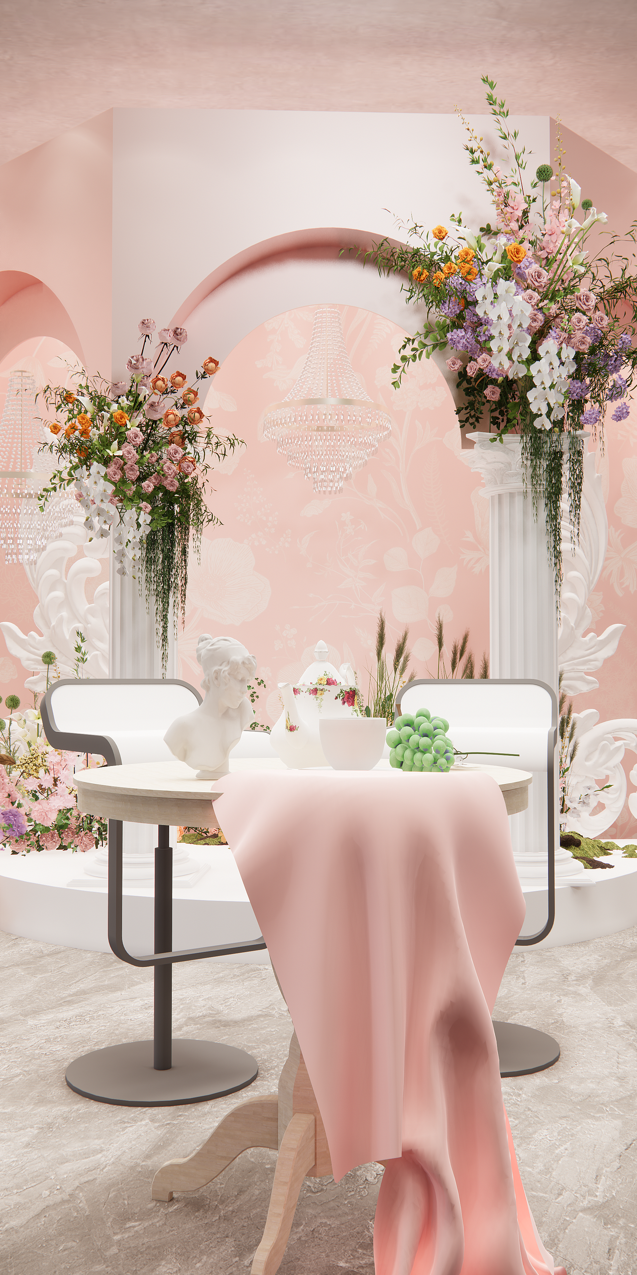 【粉色系列直播间升级】