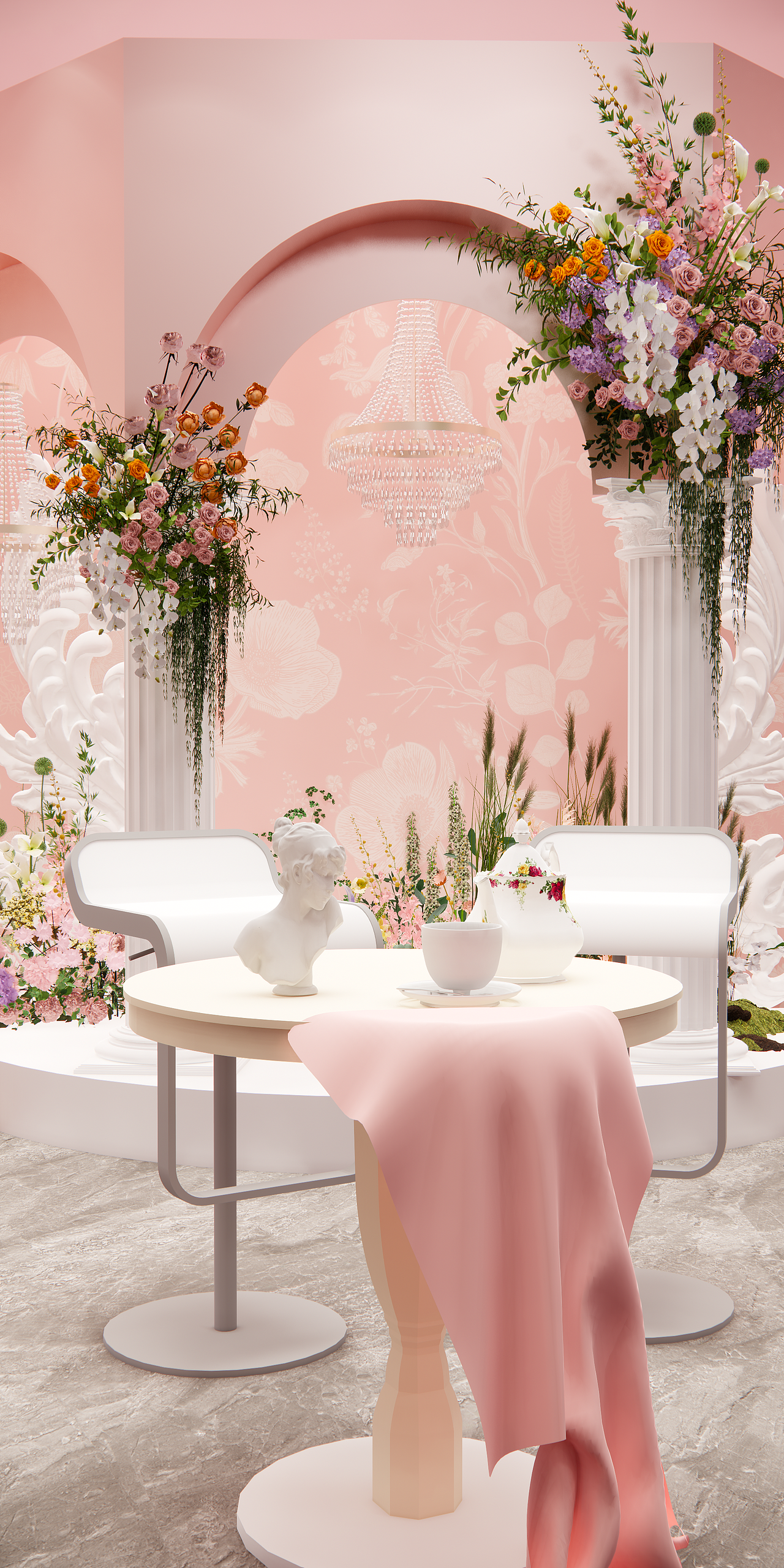 【粉色系列直播间升级】