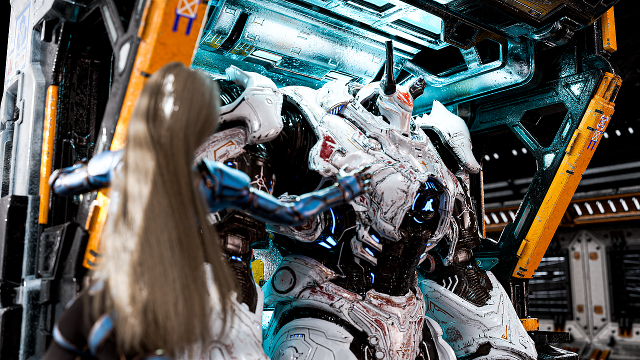 【战损机甲】🍉二创🤖练习_第一🥚（图ZMzgwNTcxNTc2） - 场景 - 站酷设计师LQ_Dai原创素材 - 站酷ZCOOL