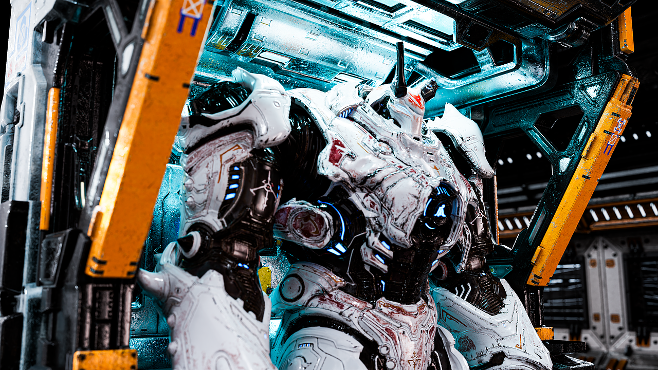 【战损机甲】🍉二创🤖练习_第一🥚（图ZMzgwNTcxNTYw） - 场景 - 站酷设计师LQ_Dai原创素材 - 站酷ZCOOL